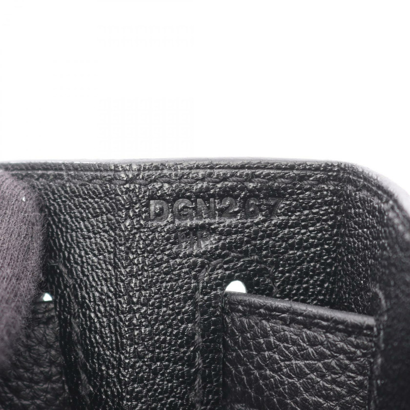 愛馬仕 Kelly 28 肩背包,Togo 皮革,黑色,二手,女士,金色五金 D-4