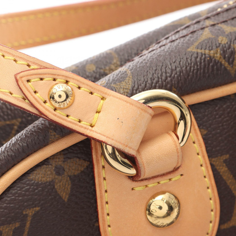 路易威登 Montorgueil PM 單肩包 M95565 Monogram 帆布棕色二手 LV-10