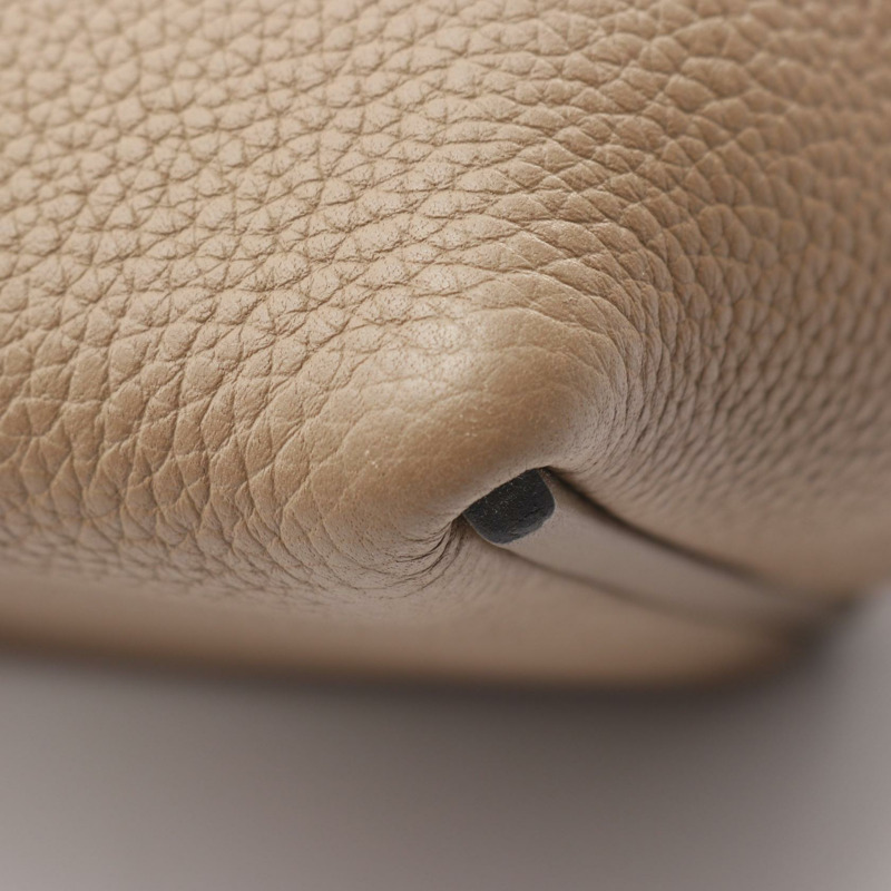 愛馬仕 Sac Van quatre 24/24 29 肩背包,Togo 皮革,米色,二手,金色五金-6