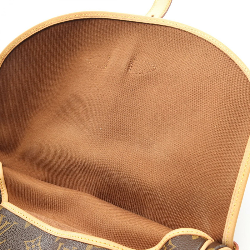 路易威登 Saumur 30 肩背包 M42256 Monogram 帆布皮革棕色二手-8