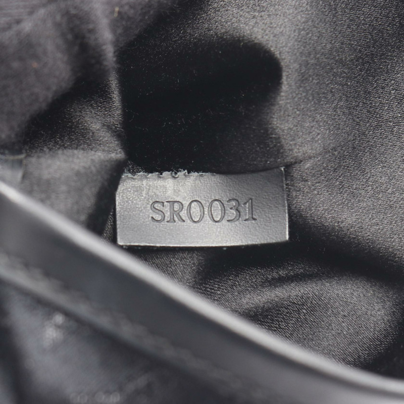 路易威登 (LOUIS VUITTON) 小水桶包 M92144 Monogram 緞面黑二手女款 LV-4