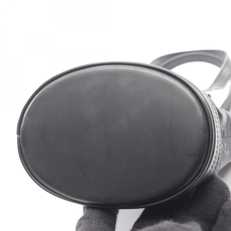 路易威登 (LOUIS VUITTON) 小水桶包 M92144 Monogram 緞面黑二手女款 LV-6