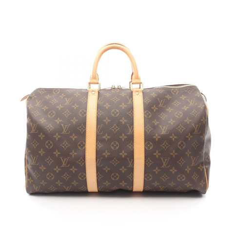 路易威登 Keepall 45 手提包 M41428 Monogram 帆布 棕色 二手 男女通用 LV