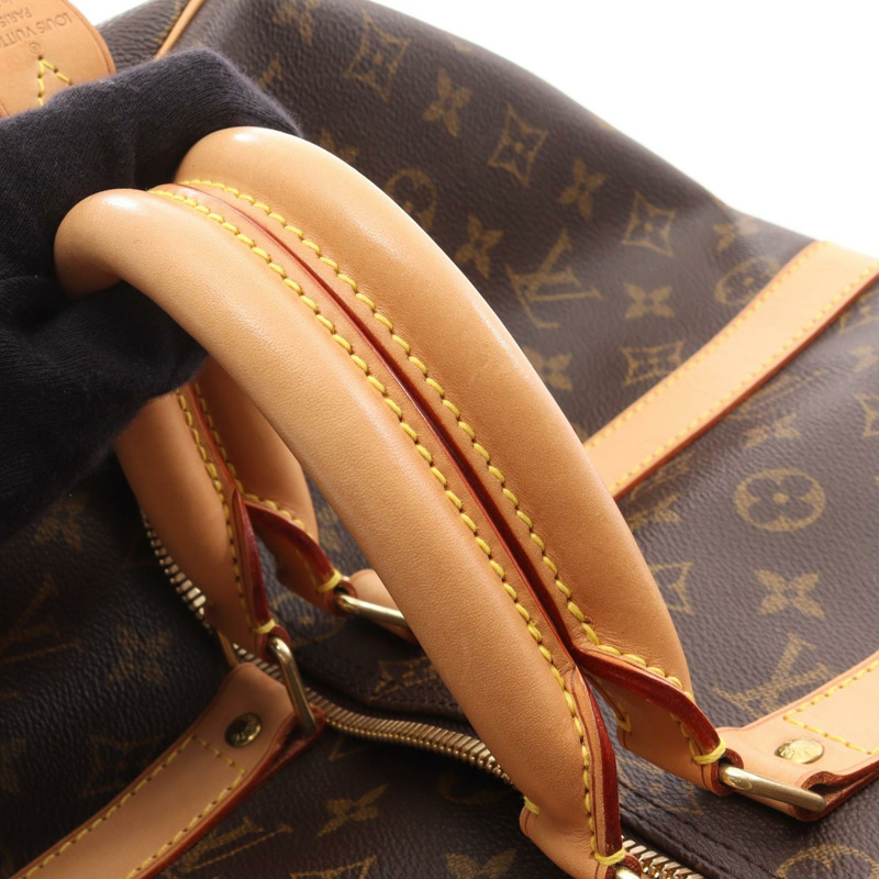 路易威登 Keepall 45 手提包 M41428 Monogram 帆布 棕色 二手 男女通用 LV-9