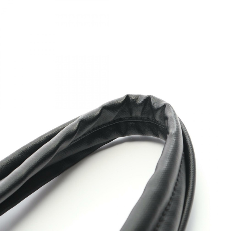 香奈兒 (CHANEL) Paris Biarritz PM 手提包,PVC塗層帆布皮革,黑色,二手,女士款,帶五金配件-6