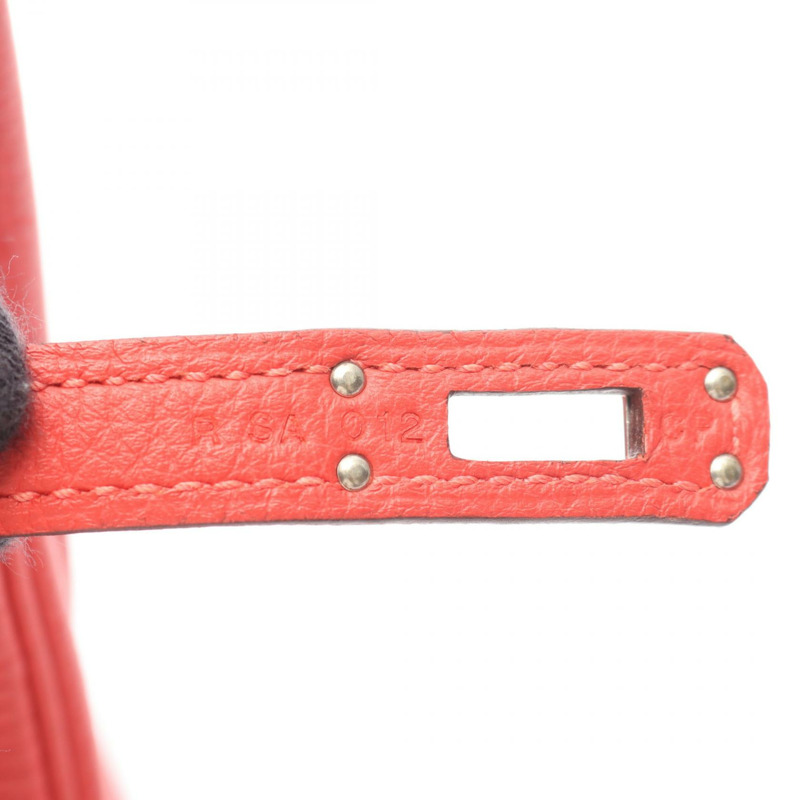 愛馬仕 Birkin 25 手提包,Togo 皮革,Rouge pivoine 紅色,二手,女士,SHW R-4