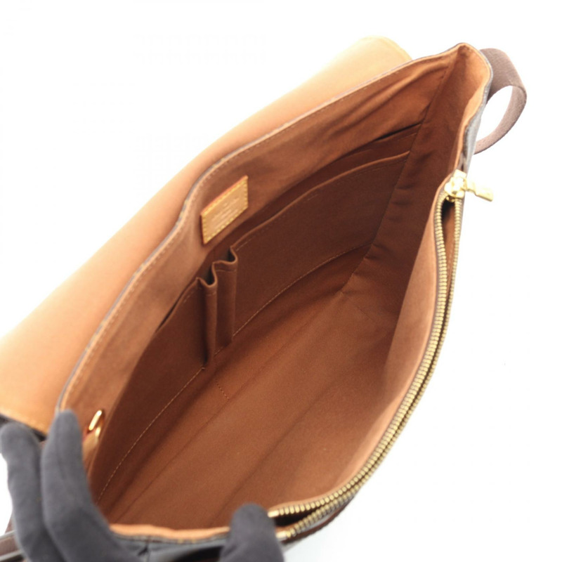 路易威登 Beaubourg MM 斜背包 M97038 Monogram 棕色 二手 LV-2