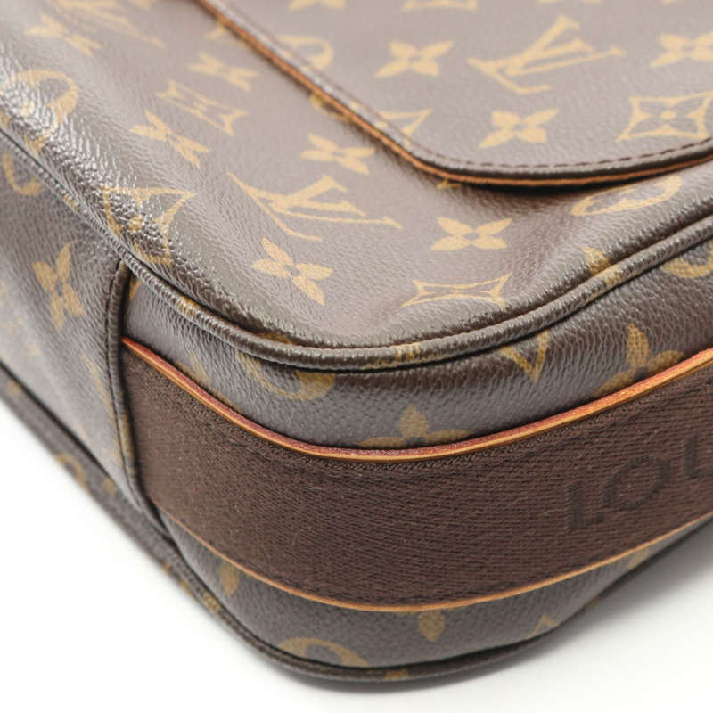 路易威登 Beaubourg MM 斜背包 M97038 Monogram 棕色 二手 LV-7