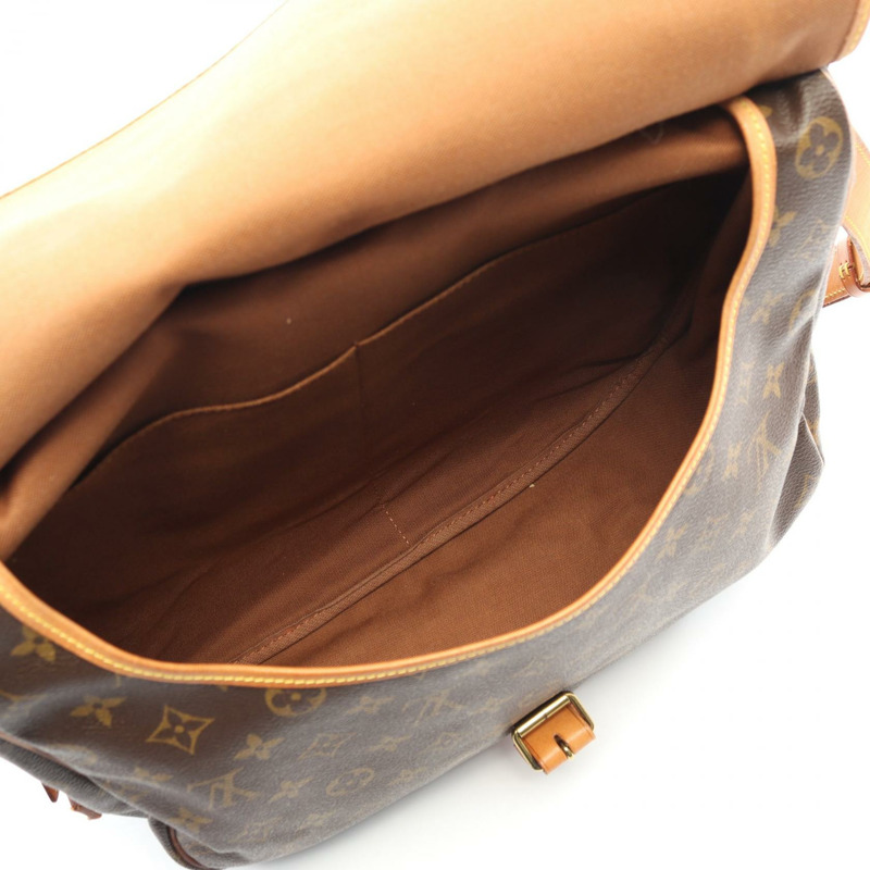 路易威登 Saumur 35 斜背包 M42254 Monogram 帆布 二手 LV-3