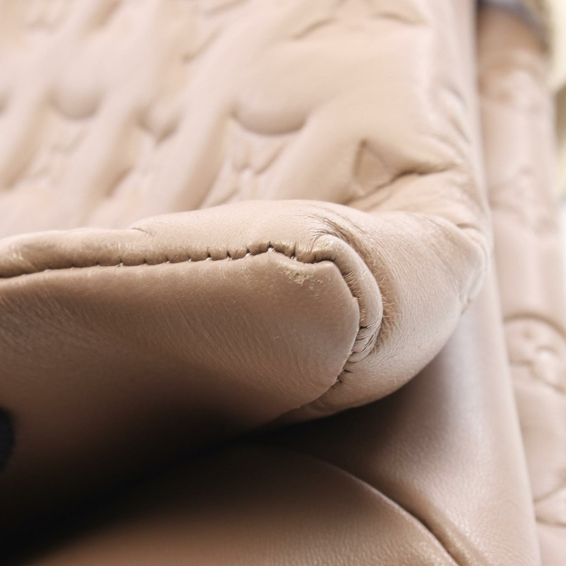 路易威登 Coussin PM 肩背包 M21263 Monogram 皮革 米色 灰褐色 二手-4