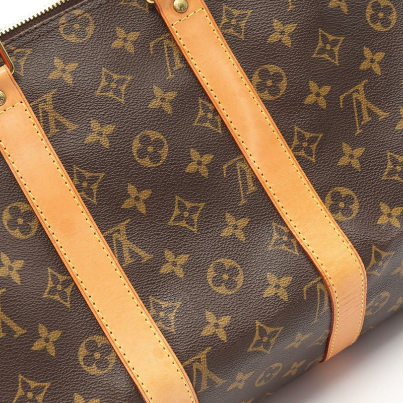 路易威登 Keepall45 手提包 M41428 Monogram 帆布棕色二手男女通用 LV-10