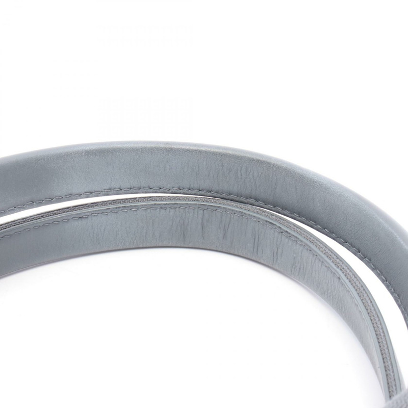 BALENCIAGA 海軍藍 CABAS S 手提包 339933 帆布皮革 米色 灰色 二手 女士-5