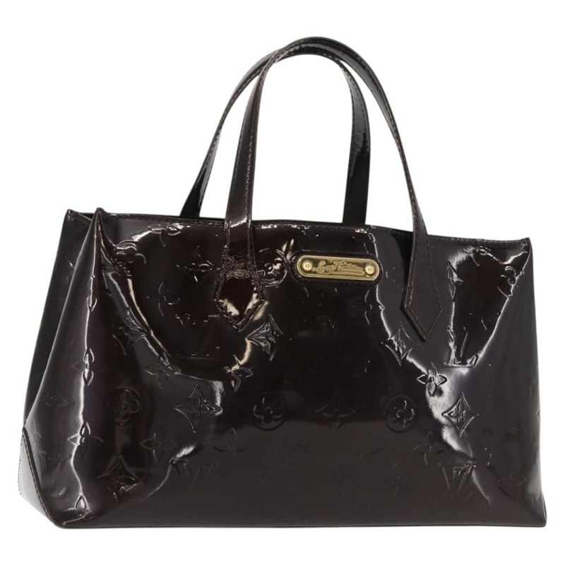 【日本直送】路易威登 Monogram Vernis Wilshire 小號手袋 Amarante M93641 正品 151830-0