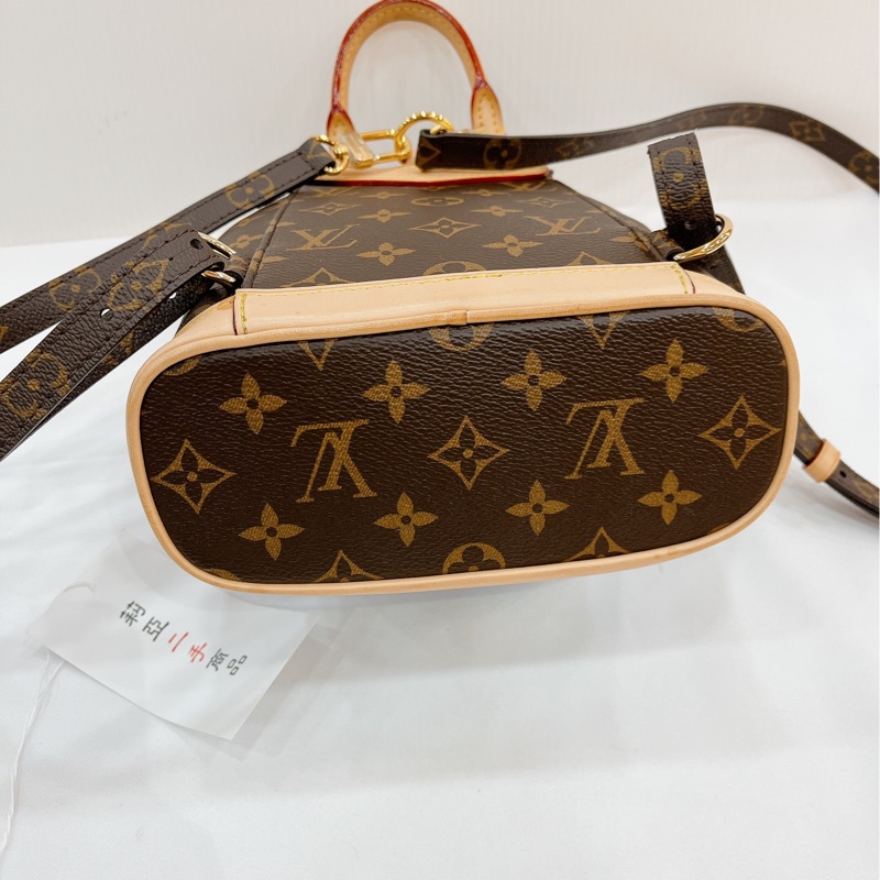 莉亞精品♡LV M11199 老花後背包 二手-6