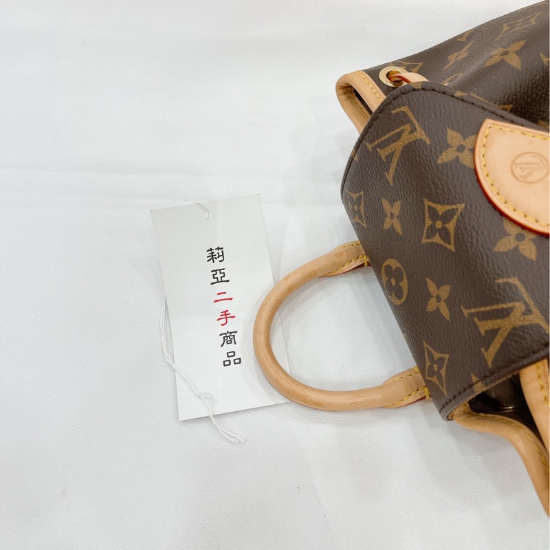 莉亞精品♡LV M11199 老花後背包 二手-16