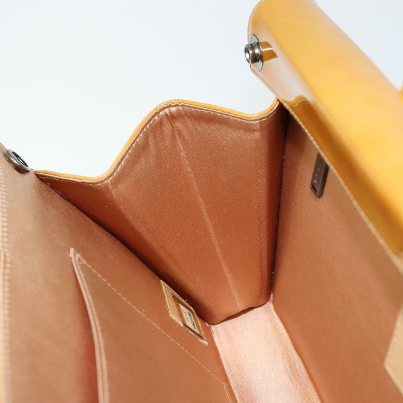 【日本直送】香奈兒 Choco Bar 肩背包 琺瑯黃 CC Auth 152372-18