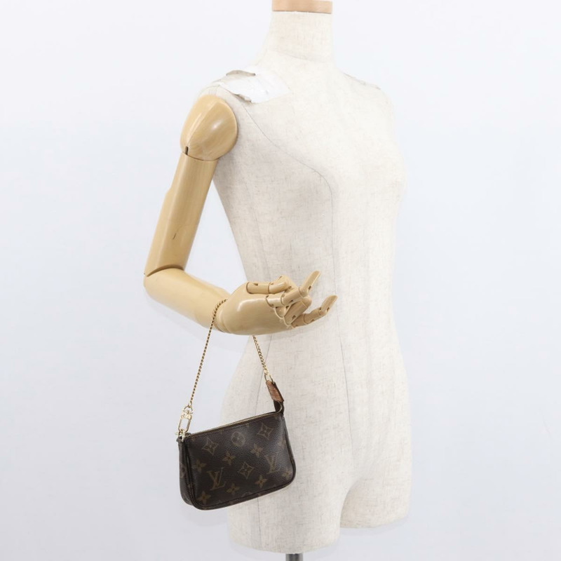 【日本直送】路易威登 Monogram 迷你手拿包配件袋 M58009 LV 正品 152598-21