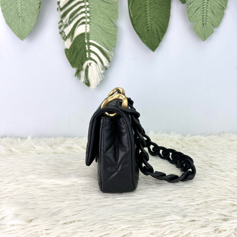 CHANEL 24p Funky Match 黑金荔枝皮 晶片款 2024年-2