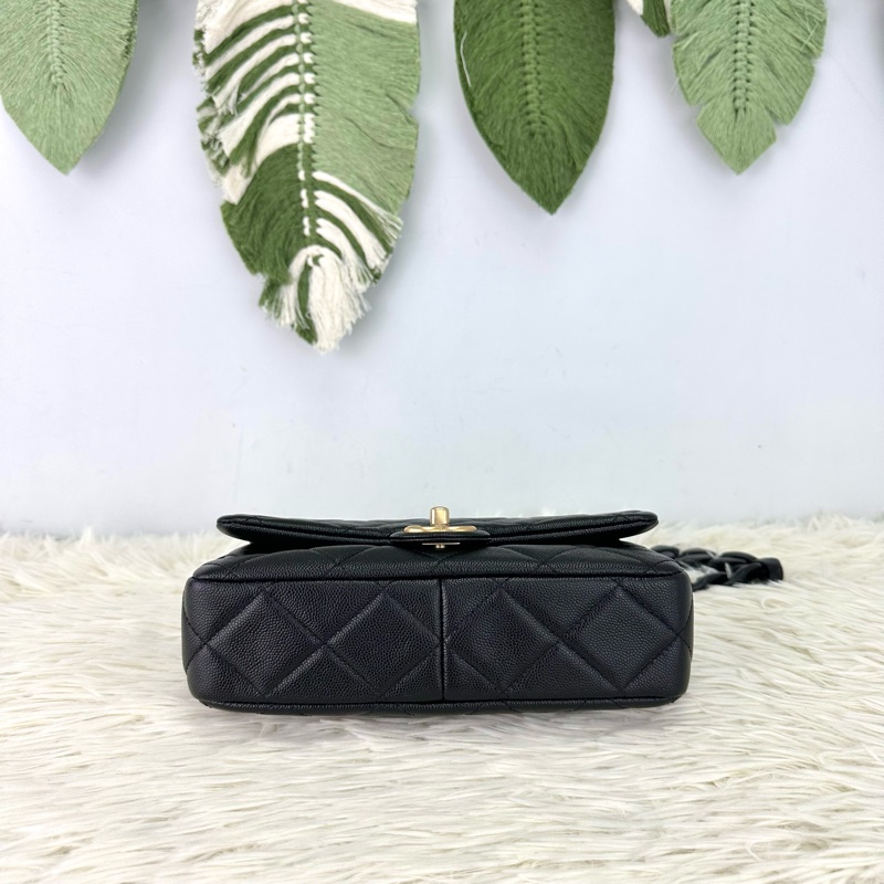 CHANEL 24p Funky Match 黑金荔枝皮 晶片款 2024年-5