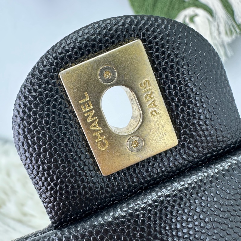 CHANEL 24p Funky Match 黑金荔枝皮 晶片款 2024年-9