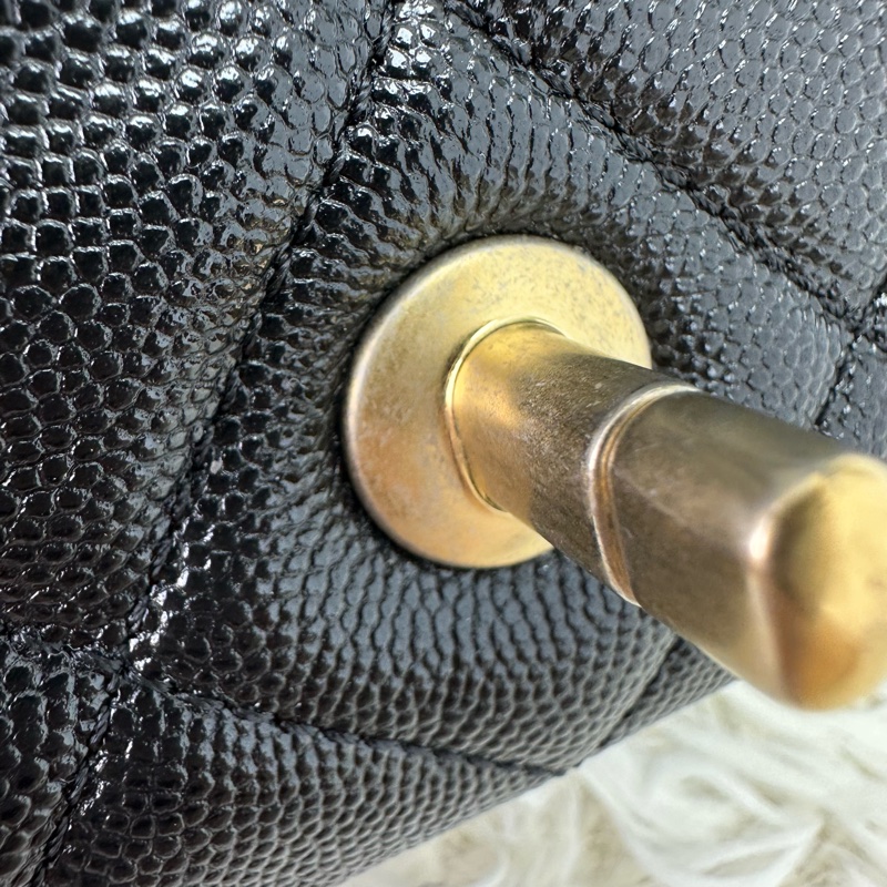 CHANEL 24p Funky Match 黑金荔枝皮 晶片款 2024年-12