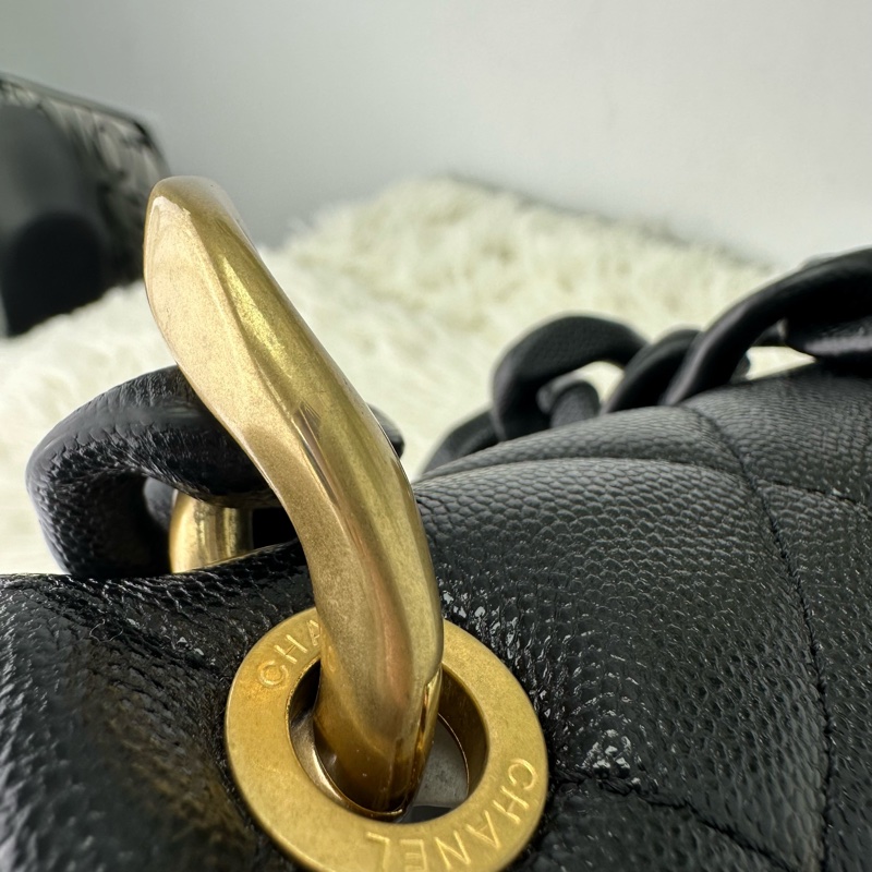 CHANEL 24p Funky Match 黑金荔枝皮 晶片款 2024年-14