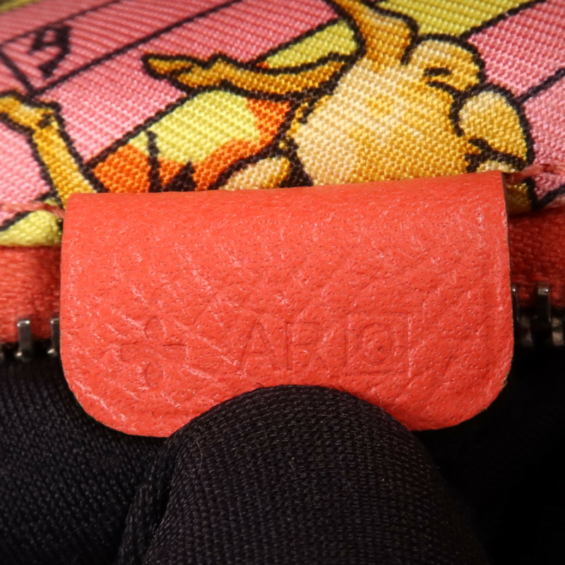 HERMES Clemence皮革Long Wallet銀扣長錢包Rose Jaipur-6