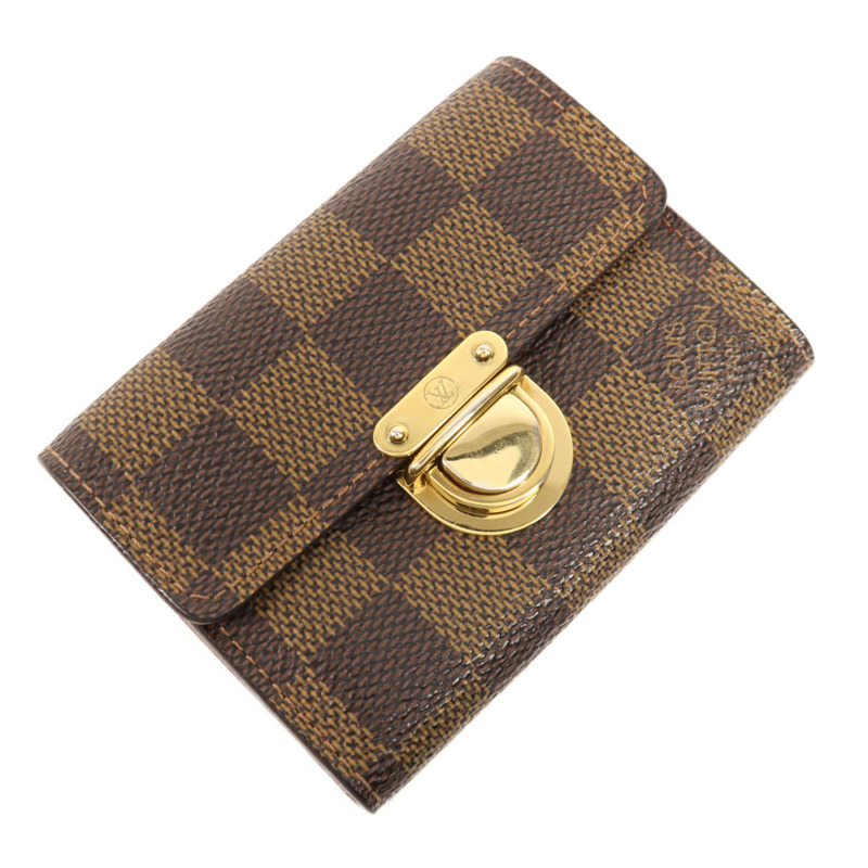 LOUIS VUITTON Damier Card Case金扣卡片套-2