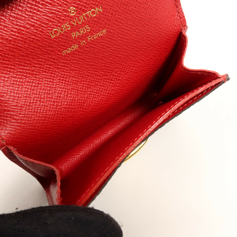 LOUIS VUITTON Damier Card Case金扣卡片套-4