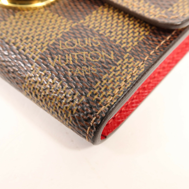 LOUIS VUITTON Damier Card Case金扣卡片套-7