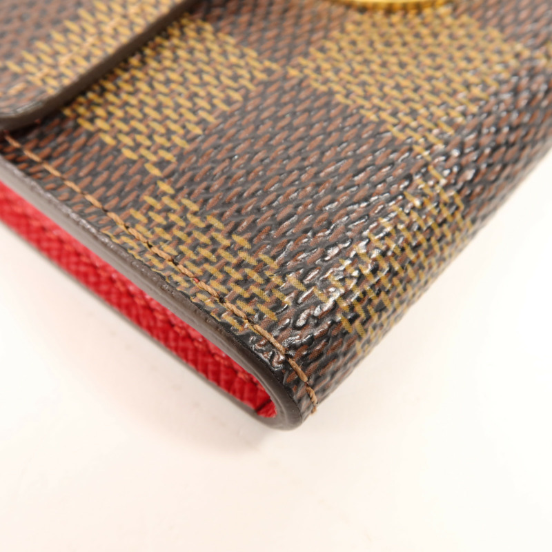 LOUIS VUITTON Damier Card Case金扣卡片套-8