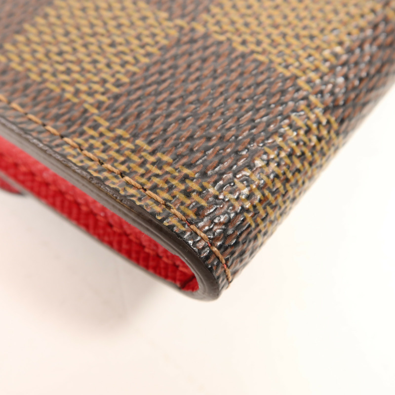 LOUIS VUITTON Damier Card Case金扣卡片套-10