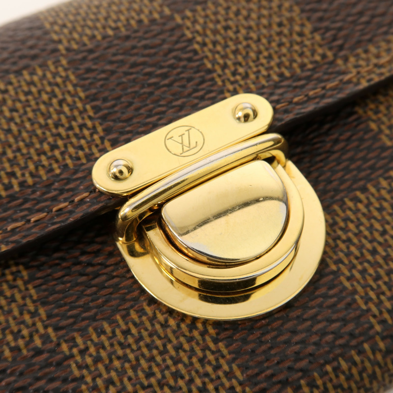 LOUIS VUITTON Damier Card Case金扣卡片套-11