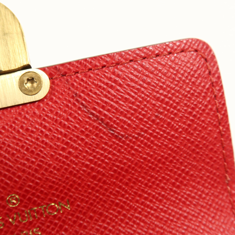 LOUIS VUITTON Damier Card Case金扣卡片套-12