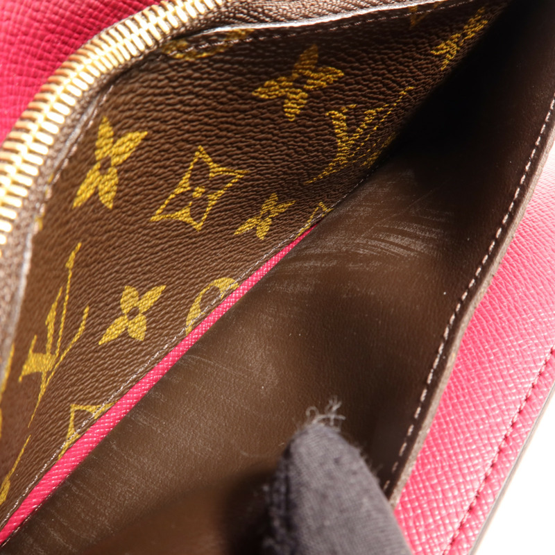 LOUIS VUITTON Monogram Josephine Long Wallet金扣長錢包-11