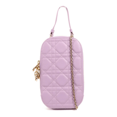 Dior 牛皮皮革2 Way Shoulder金扣手挽肩背兩用袋