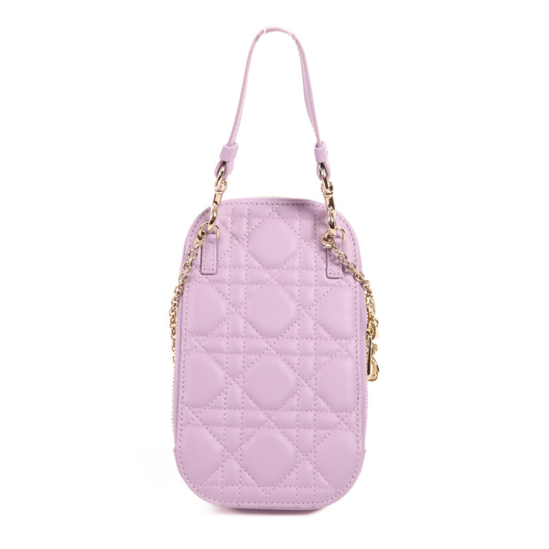 Dior 牛皮皮革2 Way Shoulder金扣手挽肩背兩用袋-1