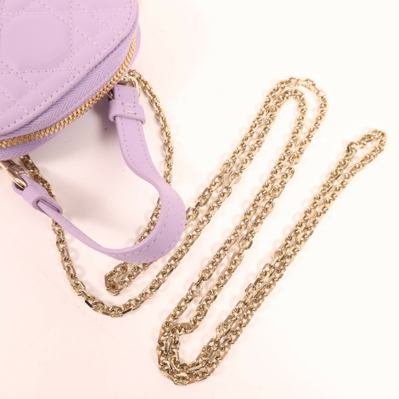 Dior 牛皮皮革2 Way Shoulder金扣手挽肩背兩用袋-4