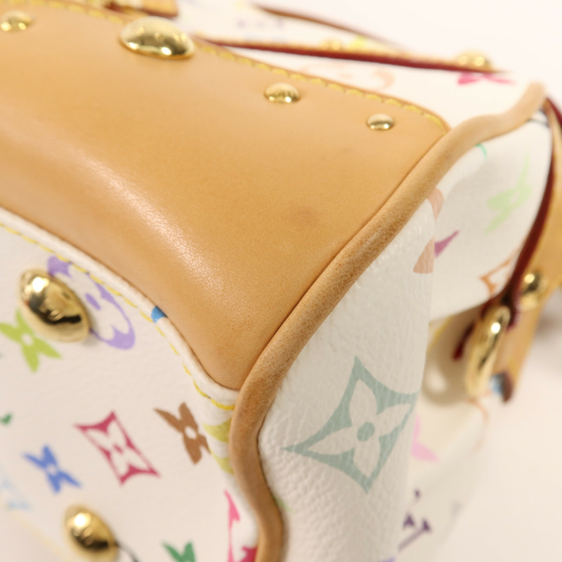 LOUIS VUITTON Monogram Multicolore Beverly MM金扣肩背袋-5