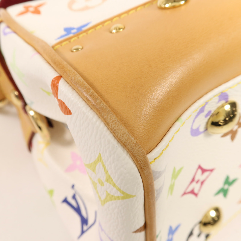 LOUIS VUITTON Monogram Multicolore Beverly MM金扣肩背袋-6