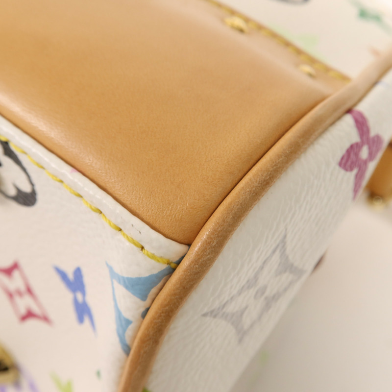 LOUIS VUITTON Monogram Multicolore Beverly MM金扣肩背袋-7