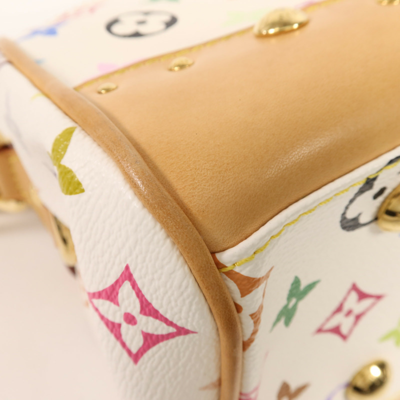 LOUIS VUITTON Monogram Multicolore Beverly MM金扣肩背袋-8