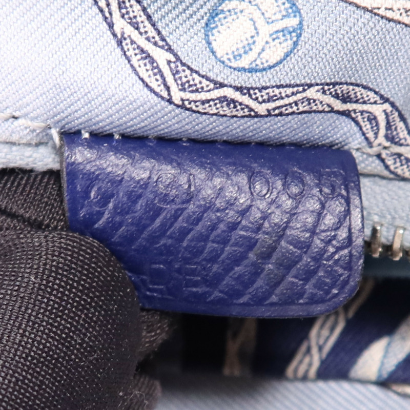 HERMES Clemence皮革Silk In Long Wallet銀扣長錢包-6