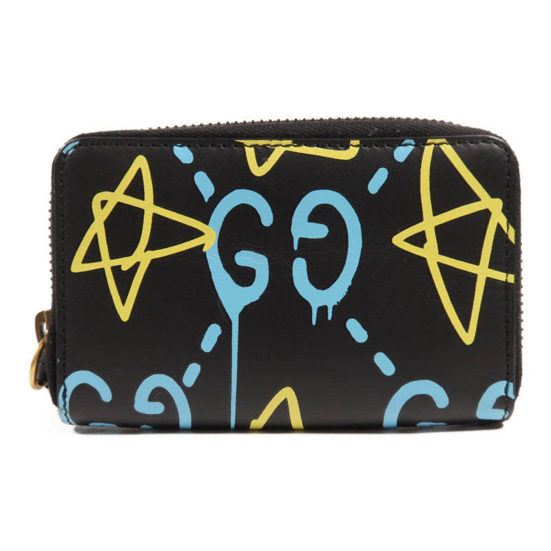 GUCCI 牛皮皮革Card Case金扣卡片套-0