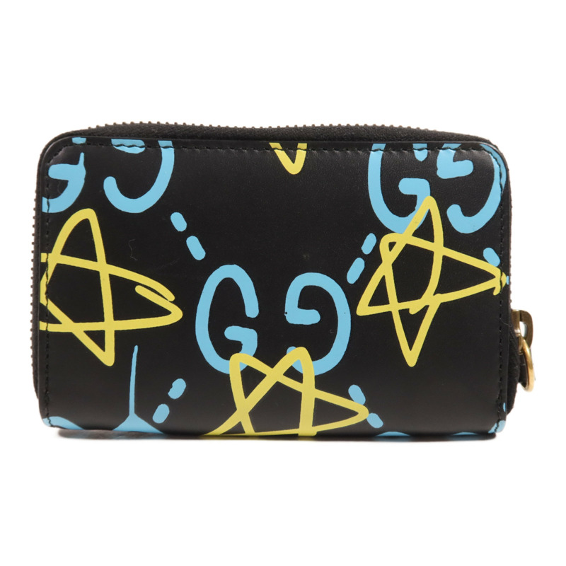 GUCCI 牛皮皮革Card Case金扣卡片套-1