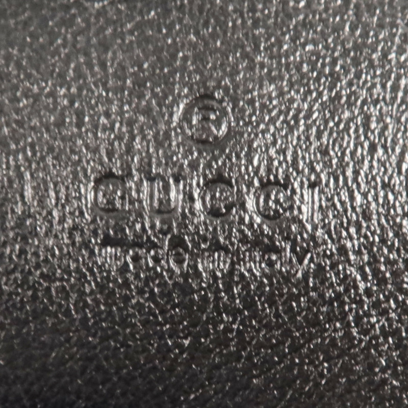 GUCCI 牛皮皮革GG Marmont Wallet金扣錢包-6