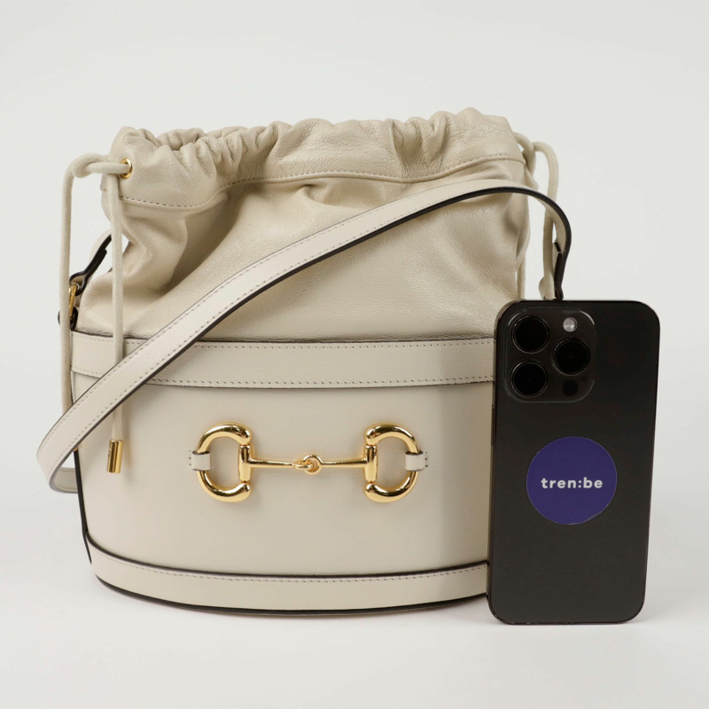 GUCCI Horsebit 1955 水桶斜背包 602118-10