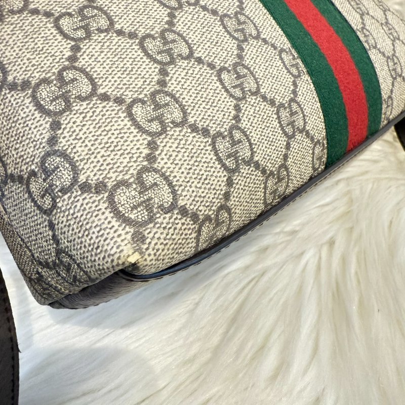 GUCCI 老花貝殼包-5