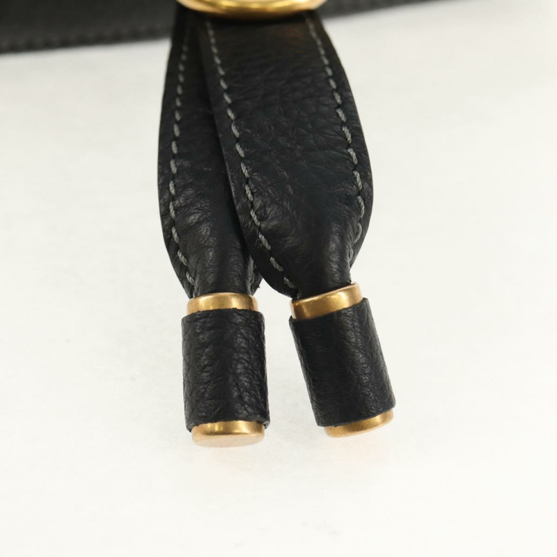 【日本直送】Chloe Mercy 腰包 皮革 黑色 金色 正品 BA7541-18