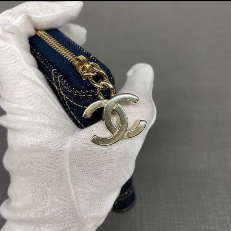 Chanel牛仔錢包-3